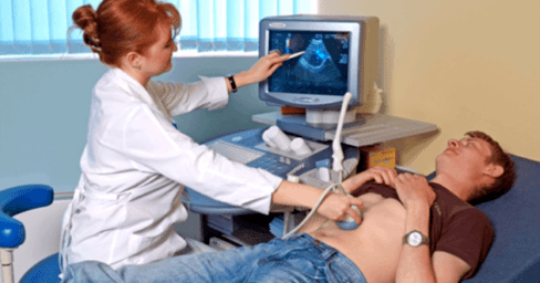 gizakien parasitoen ultrasoinuen diagnostikoa